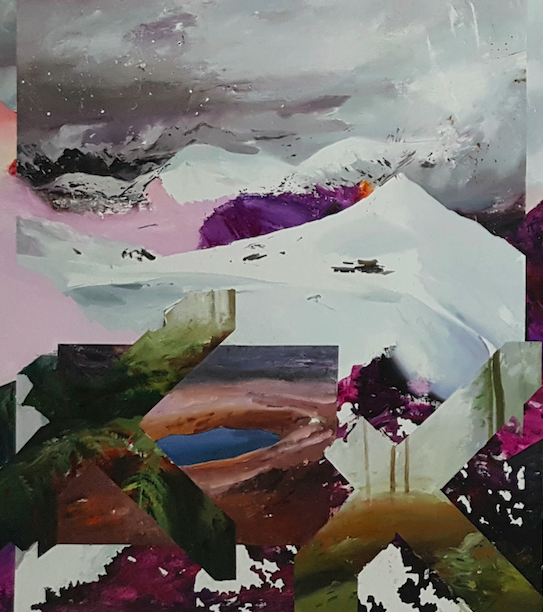 Pavel Grosu, Untitled, 2018, oil on canvas, 151 x 131 cm