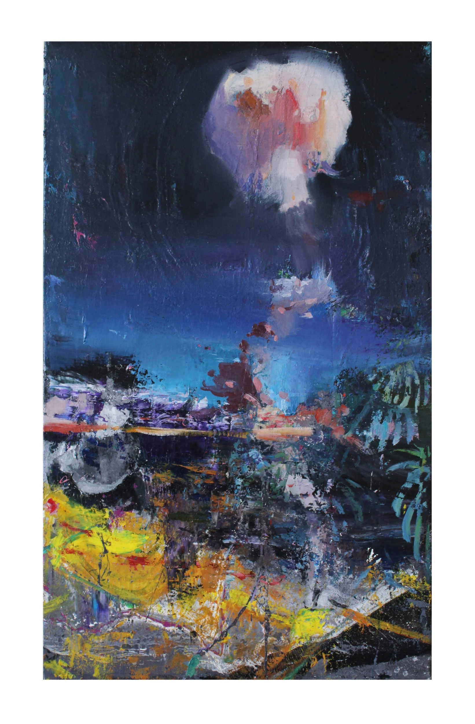 Pavel Grosu, Untitled, 2016, oil on canvas, 50 x 30 cm