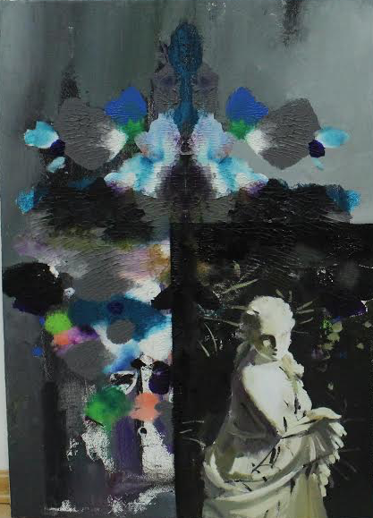Pavel Gross, Untitled, 2017, oil on canvas, 70 x 50 cm