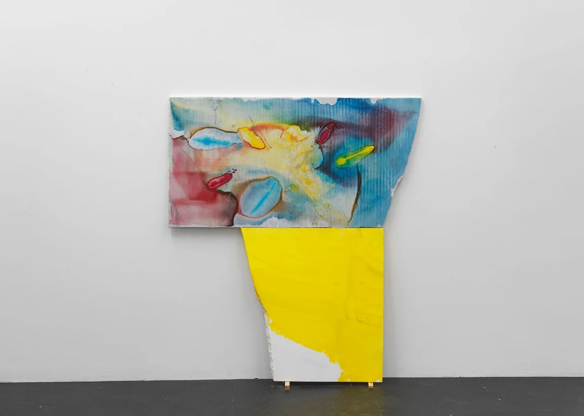 Philipp Messner, Render 10, 2018, pigment ink, orasole, lasa marble, 145 x 124 cm
