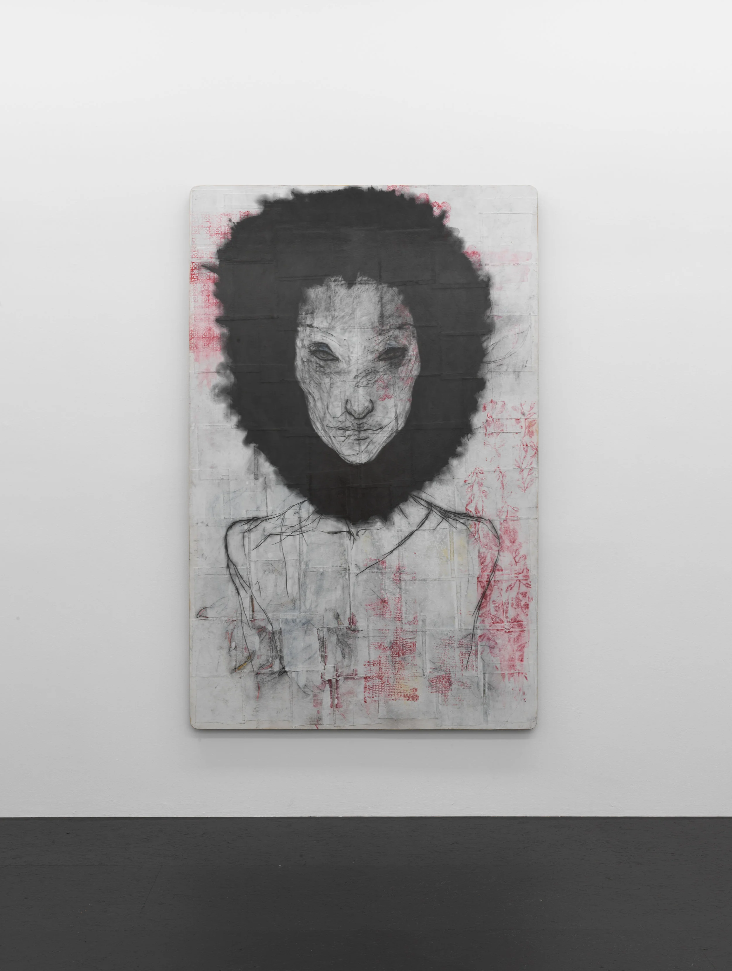 Peter Senoner, Circus Corpus #23, 2019 graphite, oil on purple beechwood, 50x40x3cm