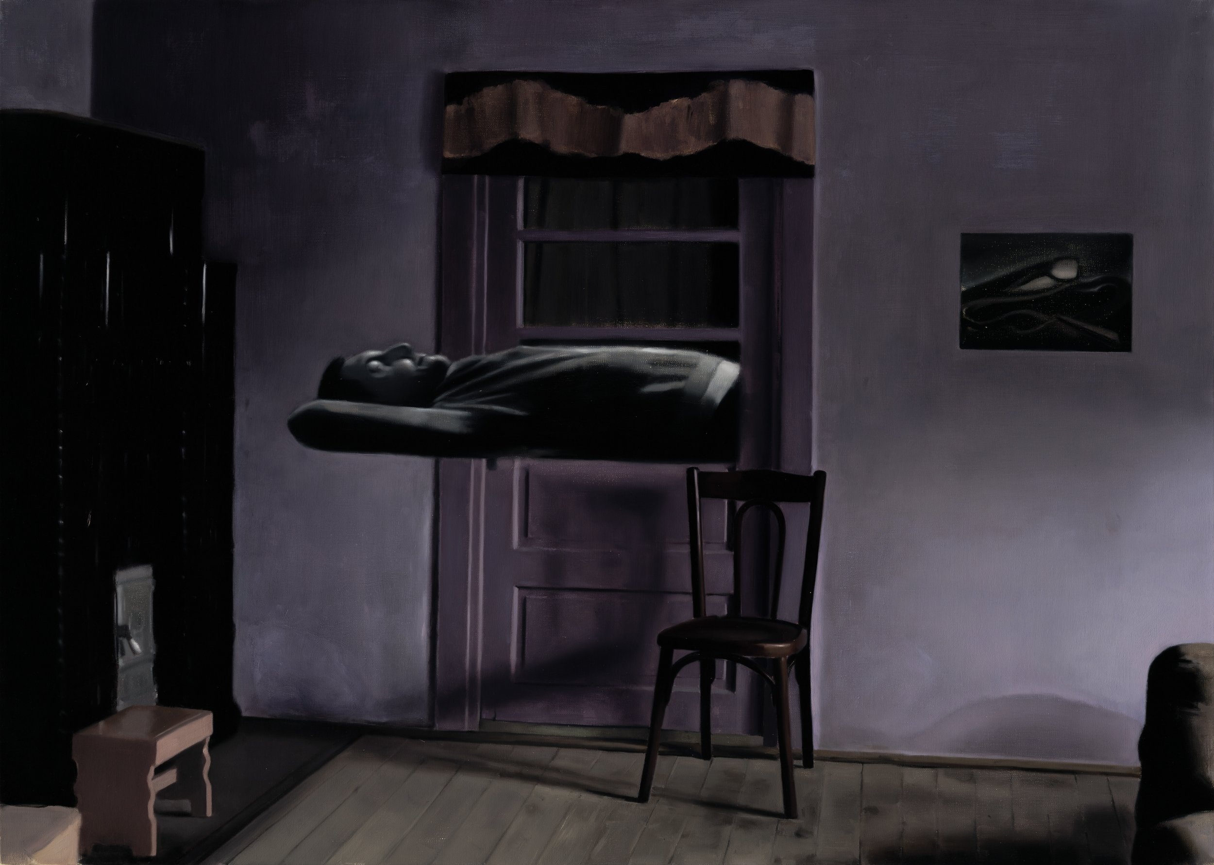 Sergiu Toma Amor fati, 2021 oil on canvas 140 x 100 cm