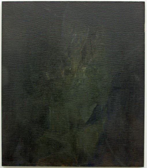 Teodora Axente Seven sins (avarizia), 2015 oil on canvas and wood 40 x 34.50 cm