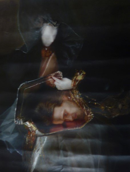 Teodora Axente Head of John the Baptist, 2015 oil on canvas 67 x 56 cm