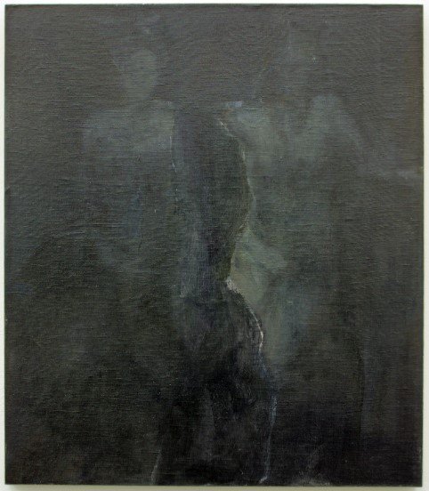 Teodora Axente Seven sins (luxuria), 2015 oil on canvas and wood 40 x 34.50 cm