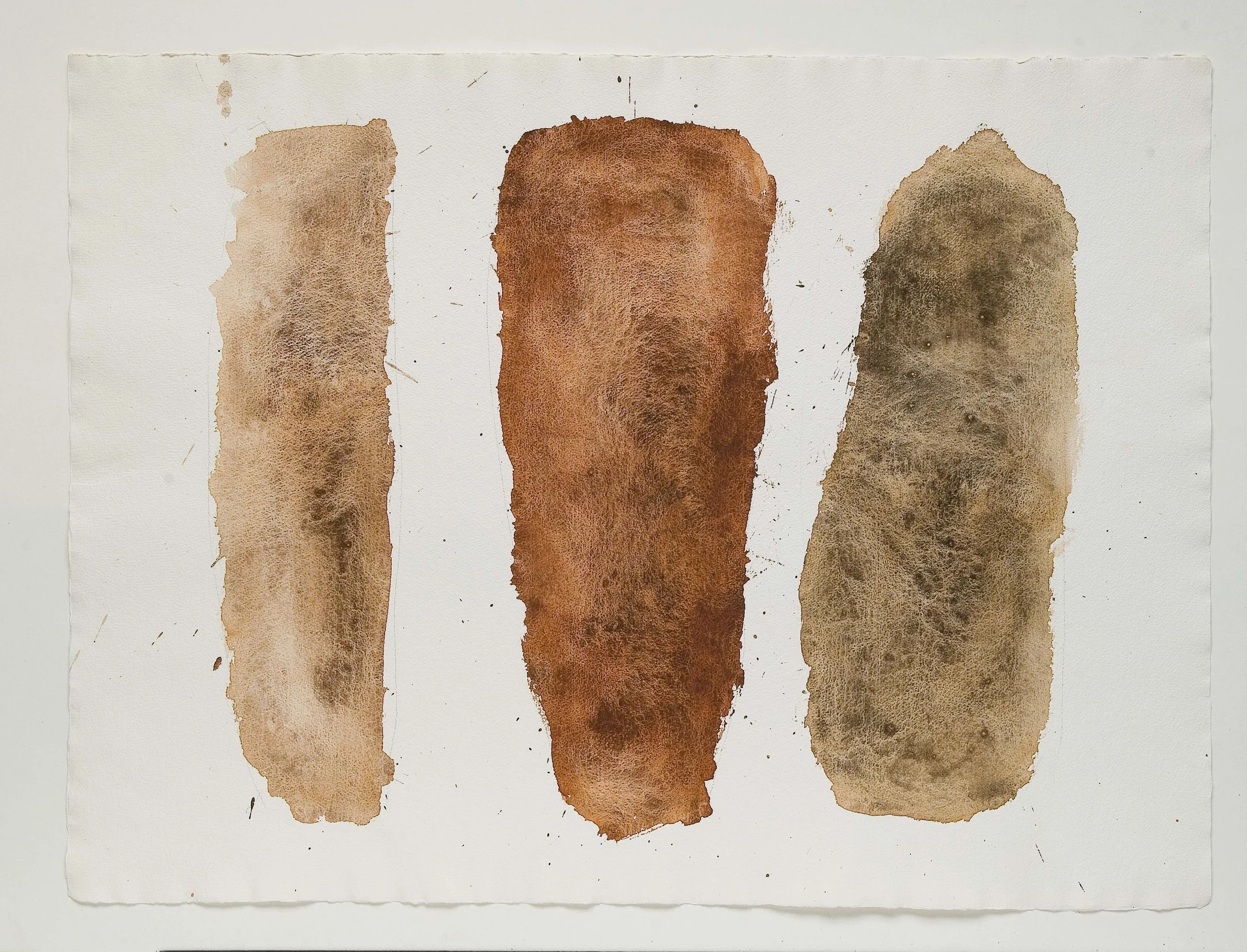  No. 856, untitled, 1981 pigments, oil and arabic gum on rug paper 57 x 77 cm 