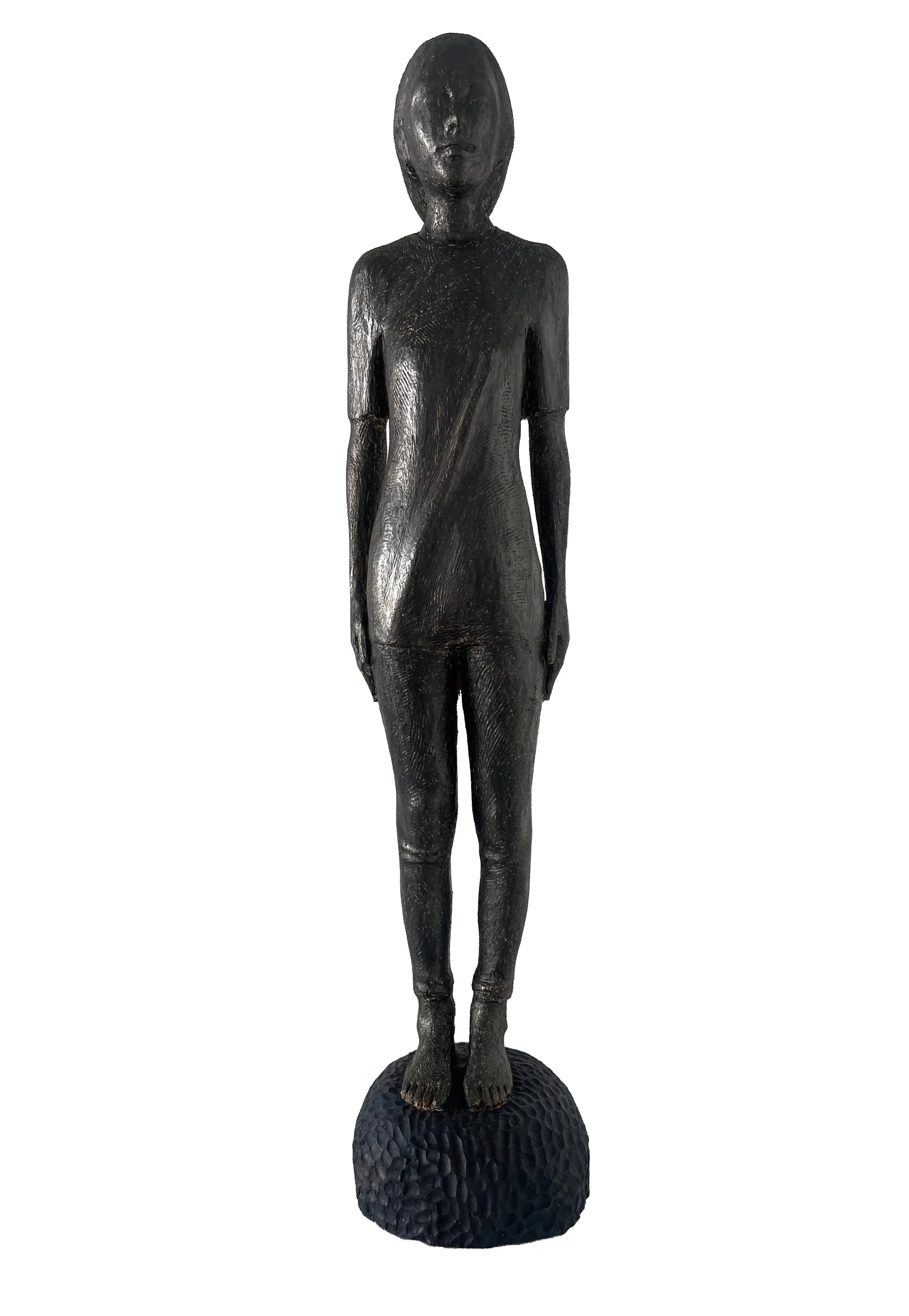 Untitled, 2024, wood, 56 x 11 x 12 cm