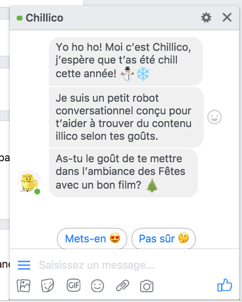 À noter, le langage très familier pour rendre l'expérience encore plus crédible.