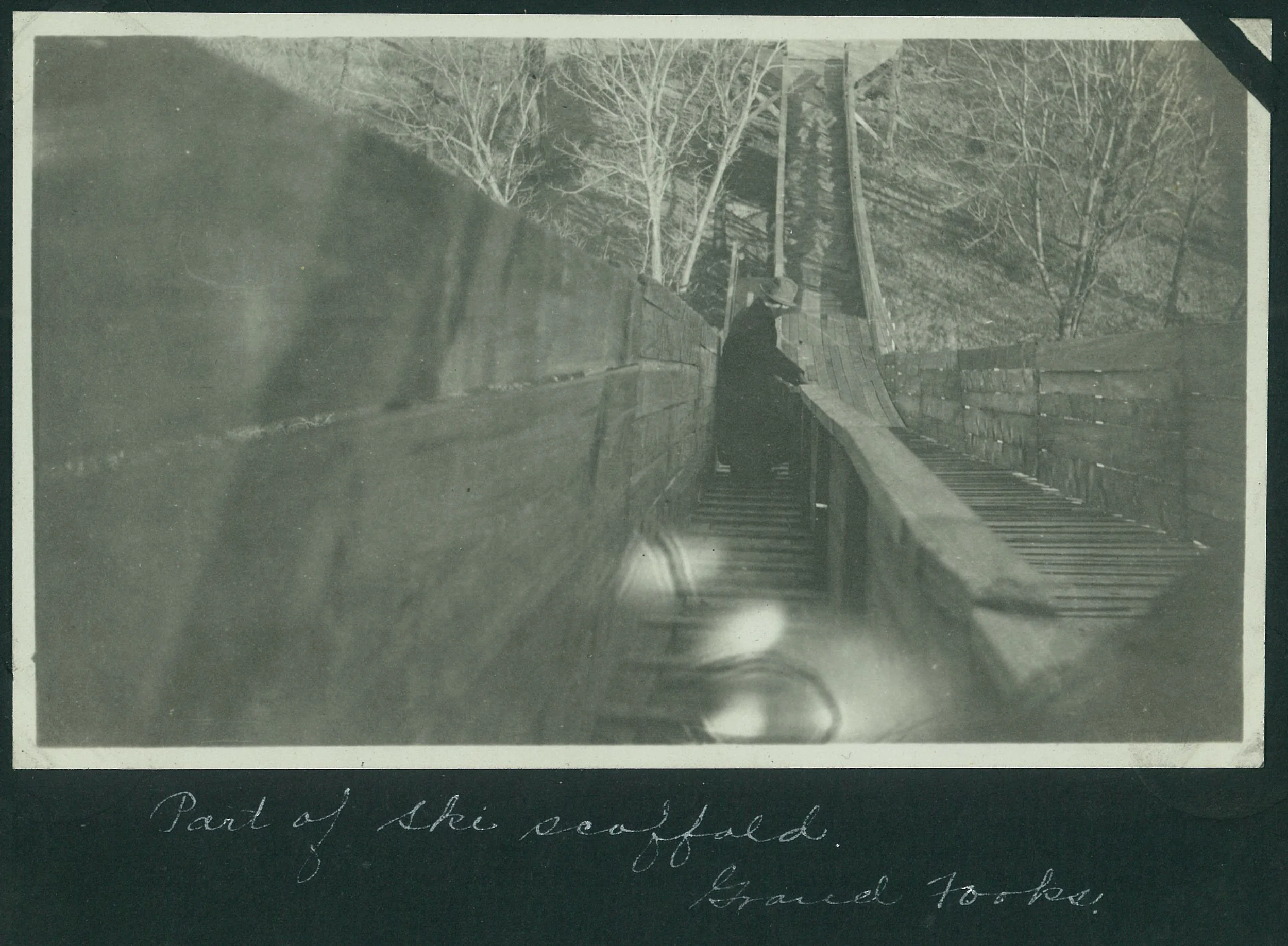 The famed ski jump in Grand Forks was captured in countless scrapbooks from alumni who attended Hillcrest in the first two decades of the school.