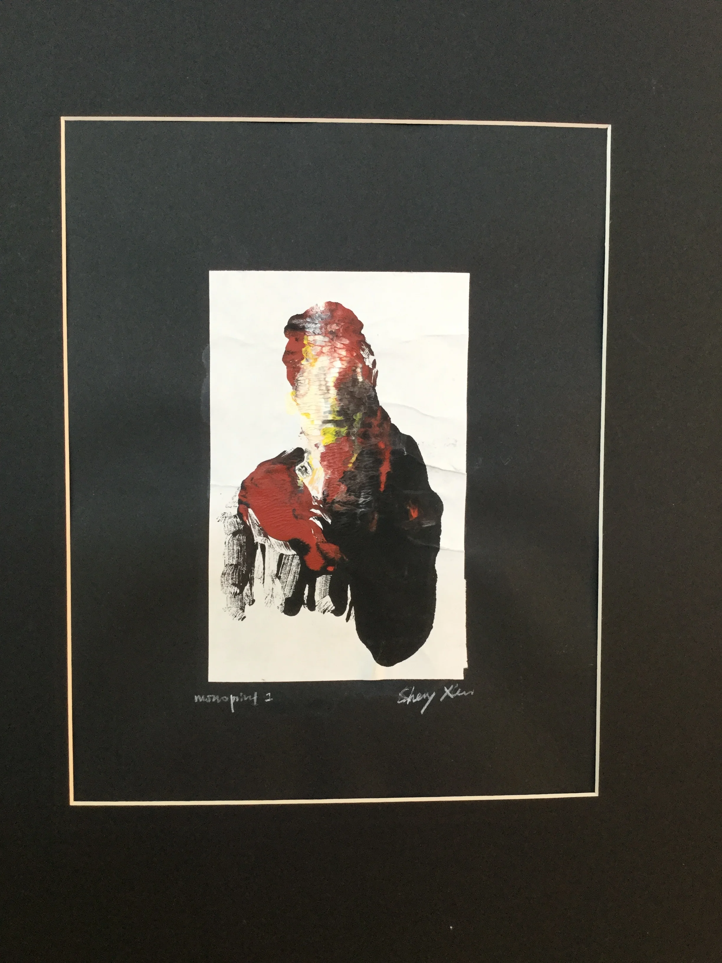 Sherry Xiao's Monoprint