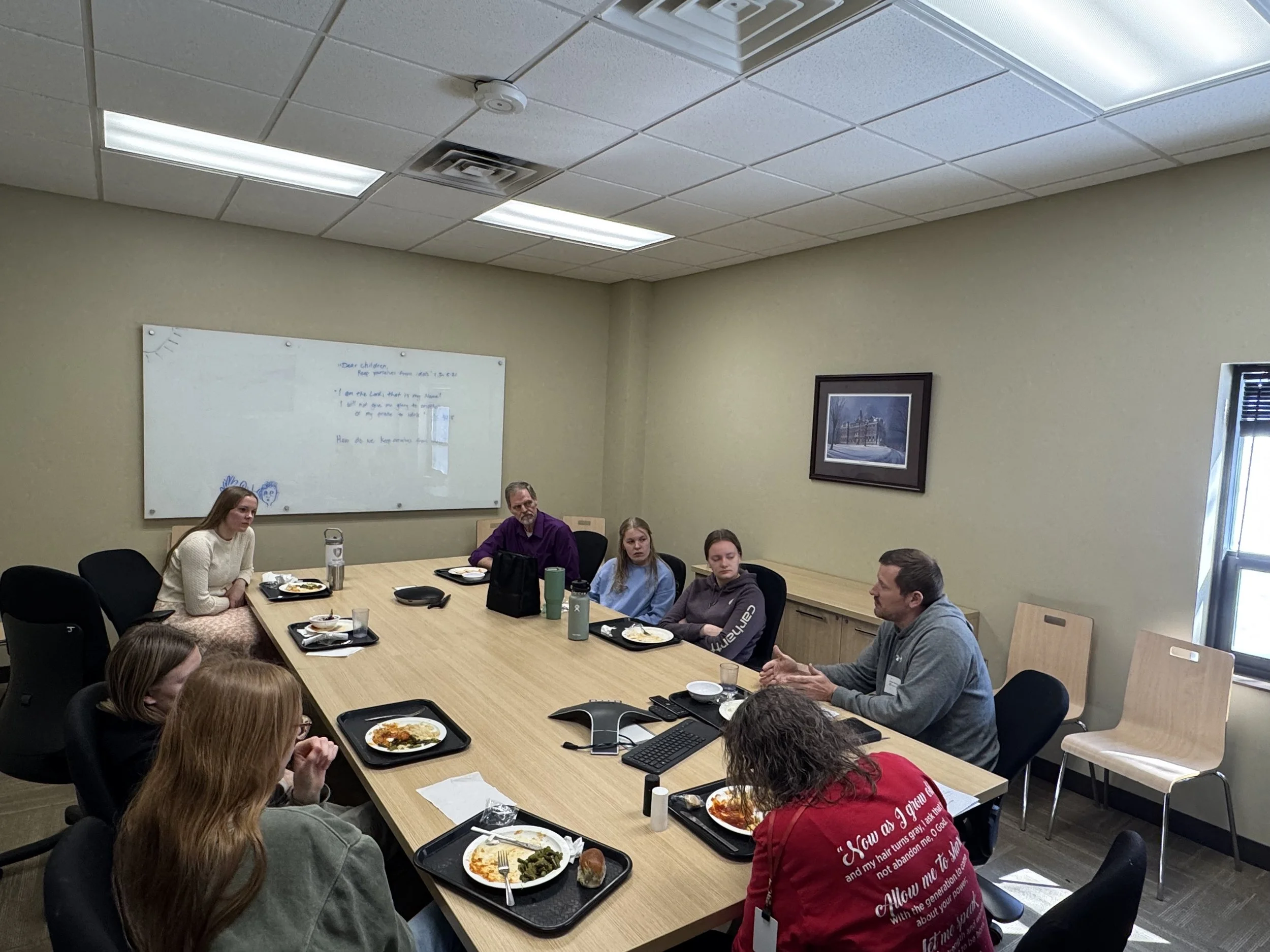 Students Share Lunch and Join Tradition Mission Focus From The Hallways of Hillcrest