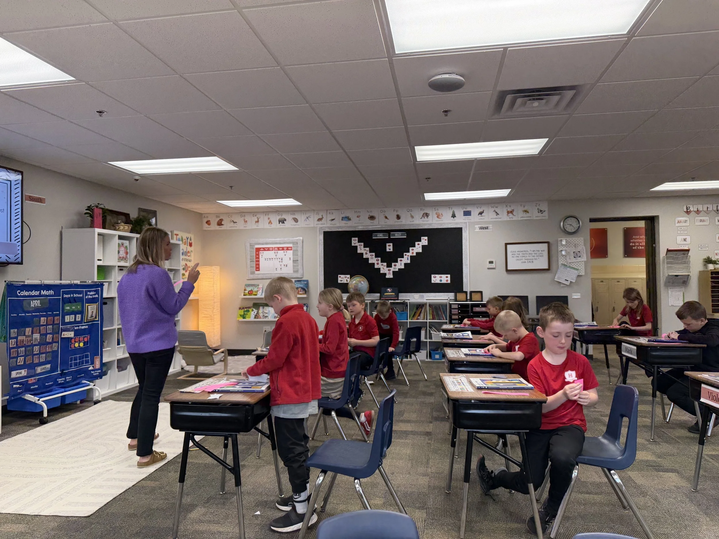 Before Fractions, There Was Formation: Inside Mrs. Moline’s Classroom