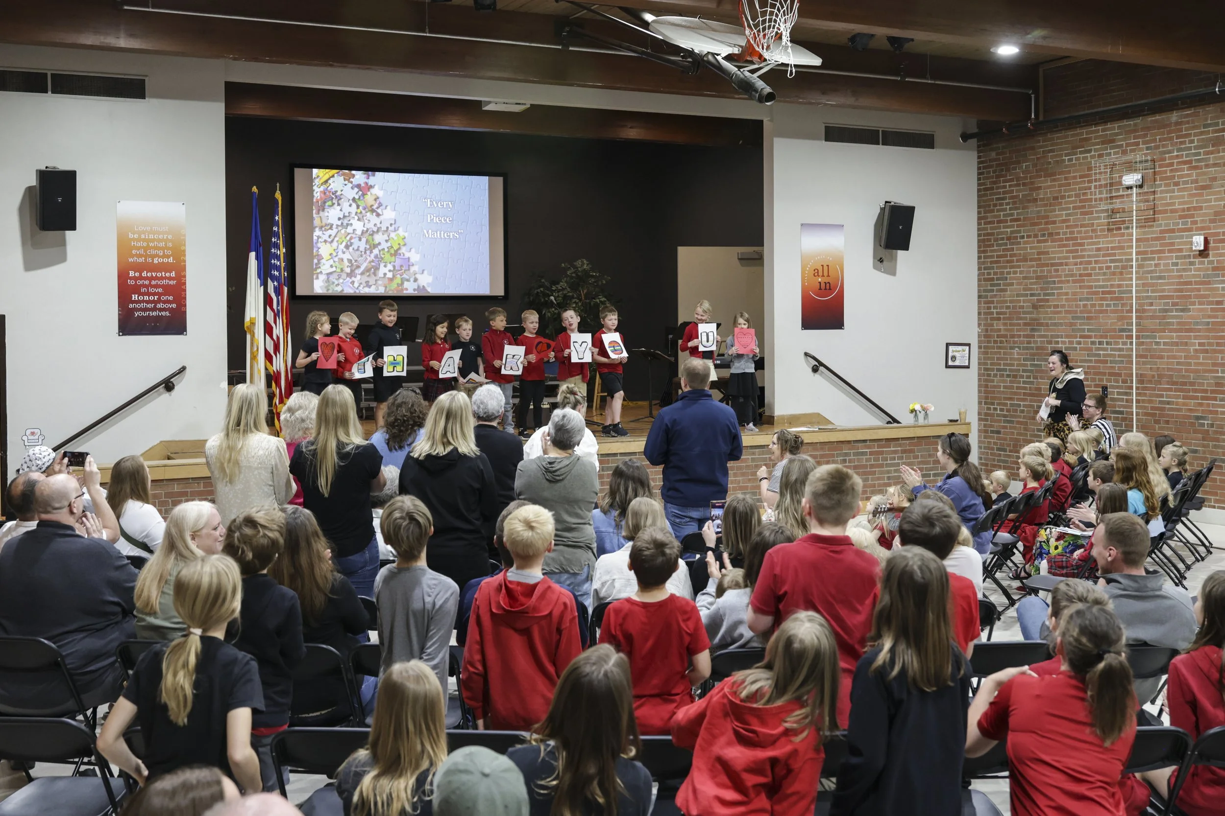 Every Piece Matters: Lower School Chapel Teaches Students the Power of Specific Gratitude