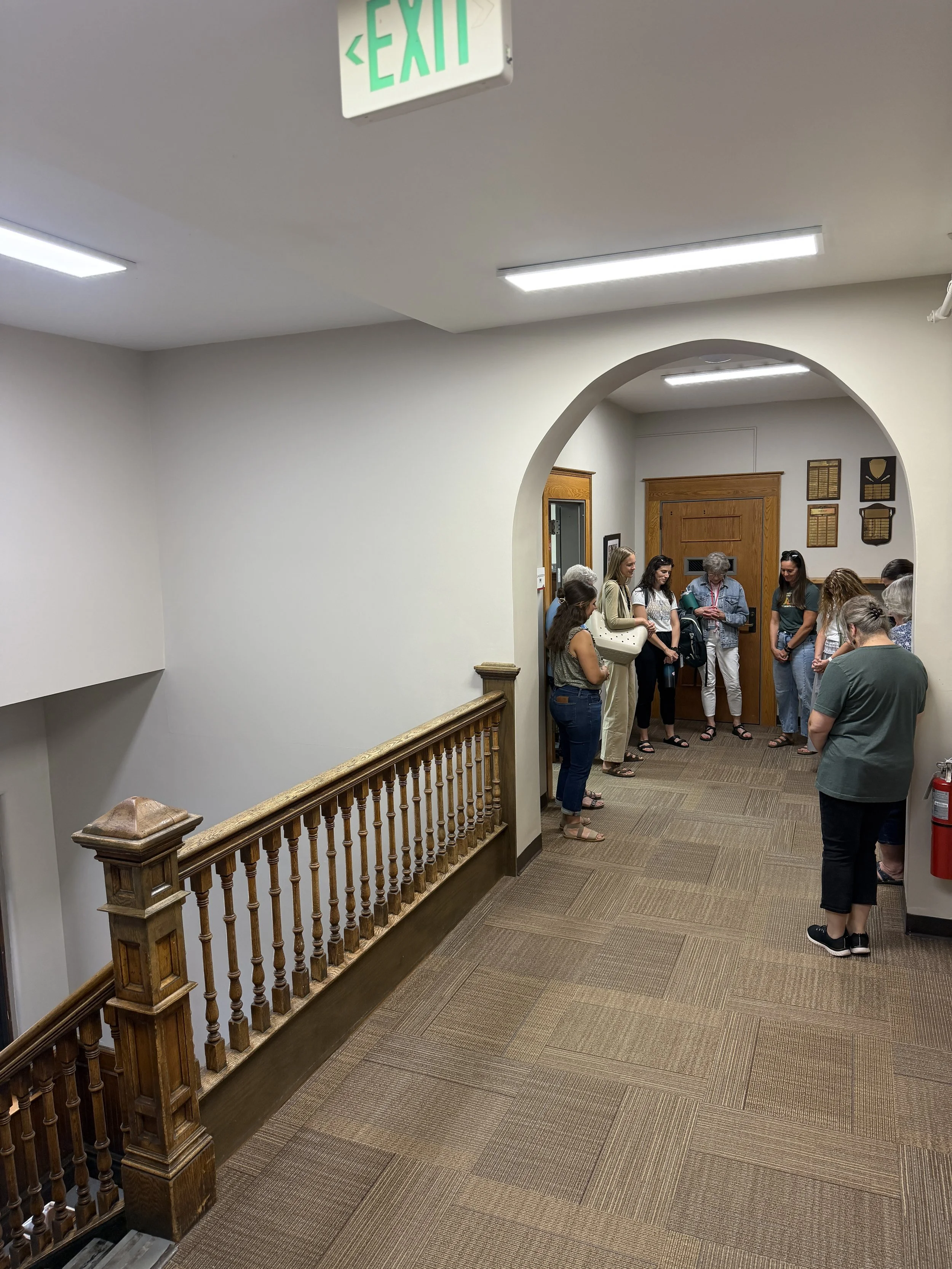 Before Students Arrive, Hillcrest Staff Begin With Prayer