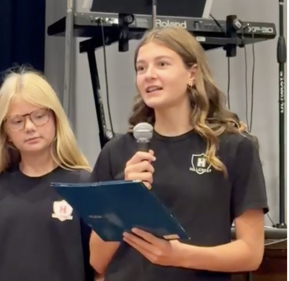 Seventh Graders Share Stories of God’s Faithfulness