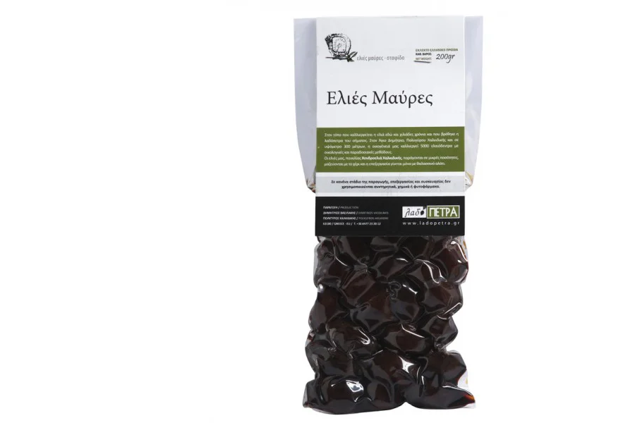 Βιολογικές Ελιές Χαλκιδικής Λαδόπετρα 200gr