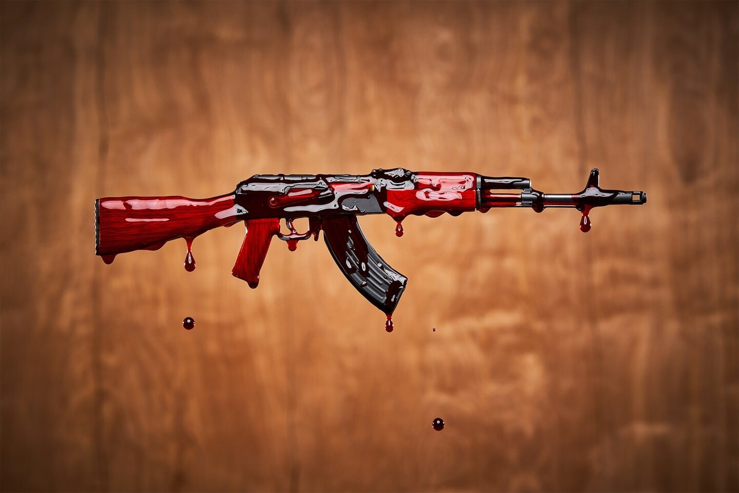 Another image I made about gun violence and the blood of innocents.  Please stop senseless killing.