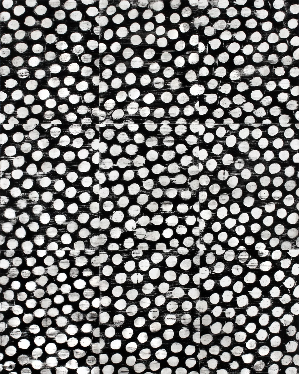 Untitled 21.06 2013 ink and acrylic on canvas, 40" x 32"