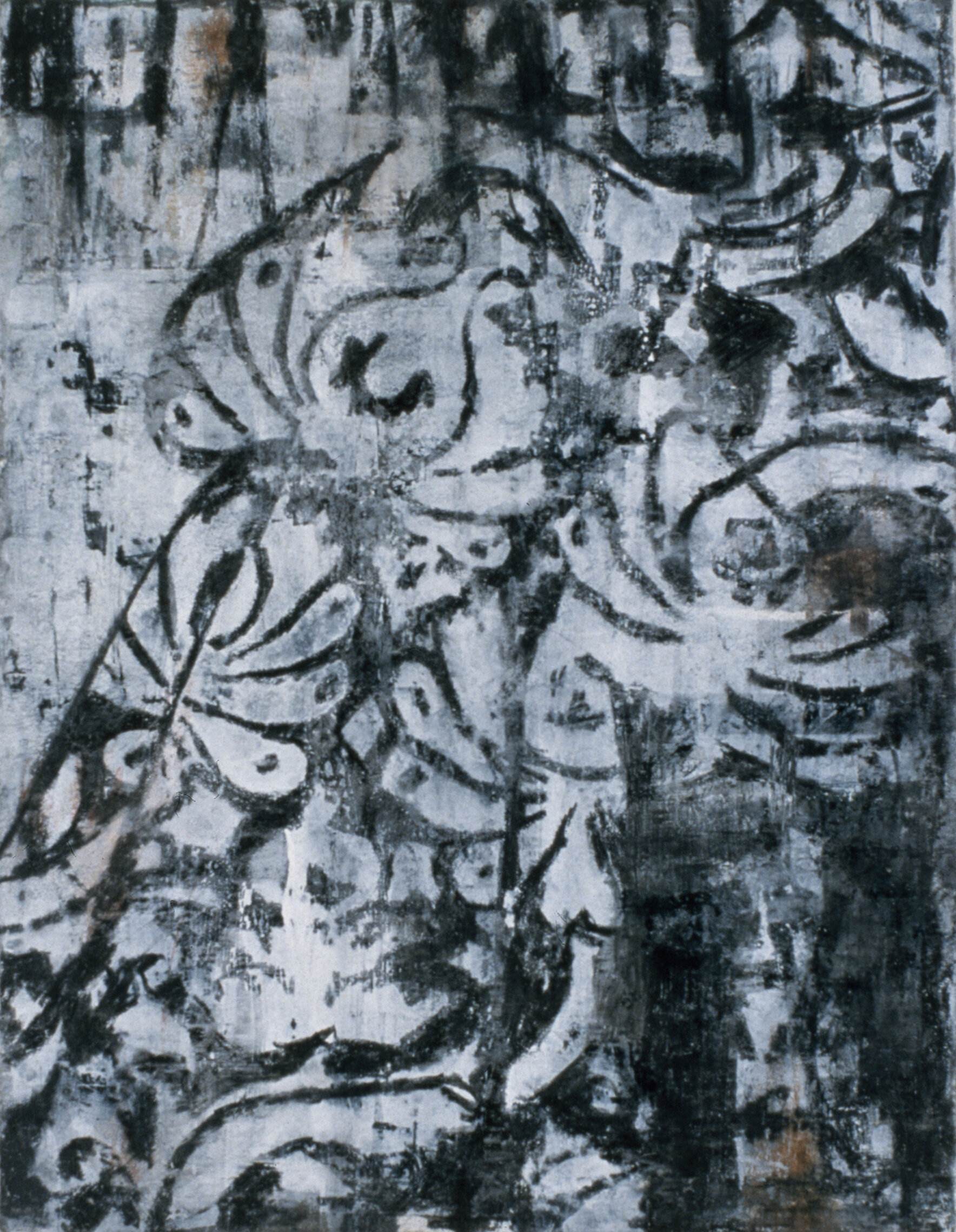  Cloak       1996  Graphite, Gouache, Litho Crayon on Paper          13” x 10”   