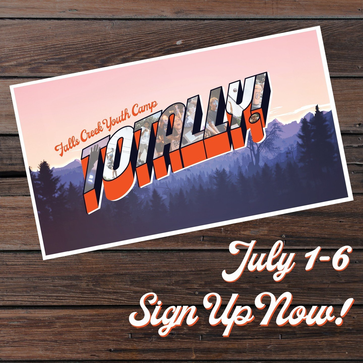 Have you signed up yet for Falls Creek this summer? The cost to attend is now only $50 per student! Visit aspenpark.church/events for the registration link.