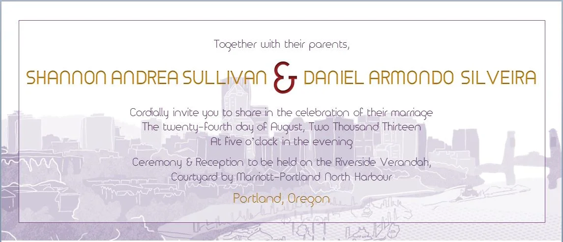 Modern Invitations