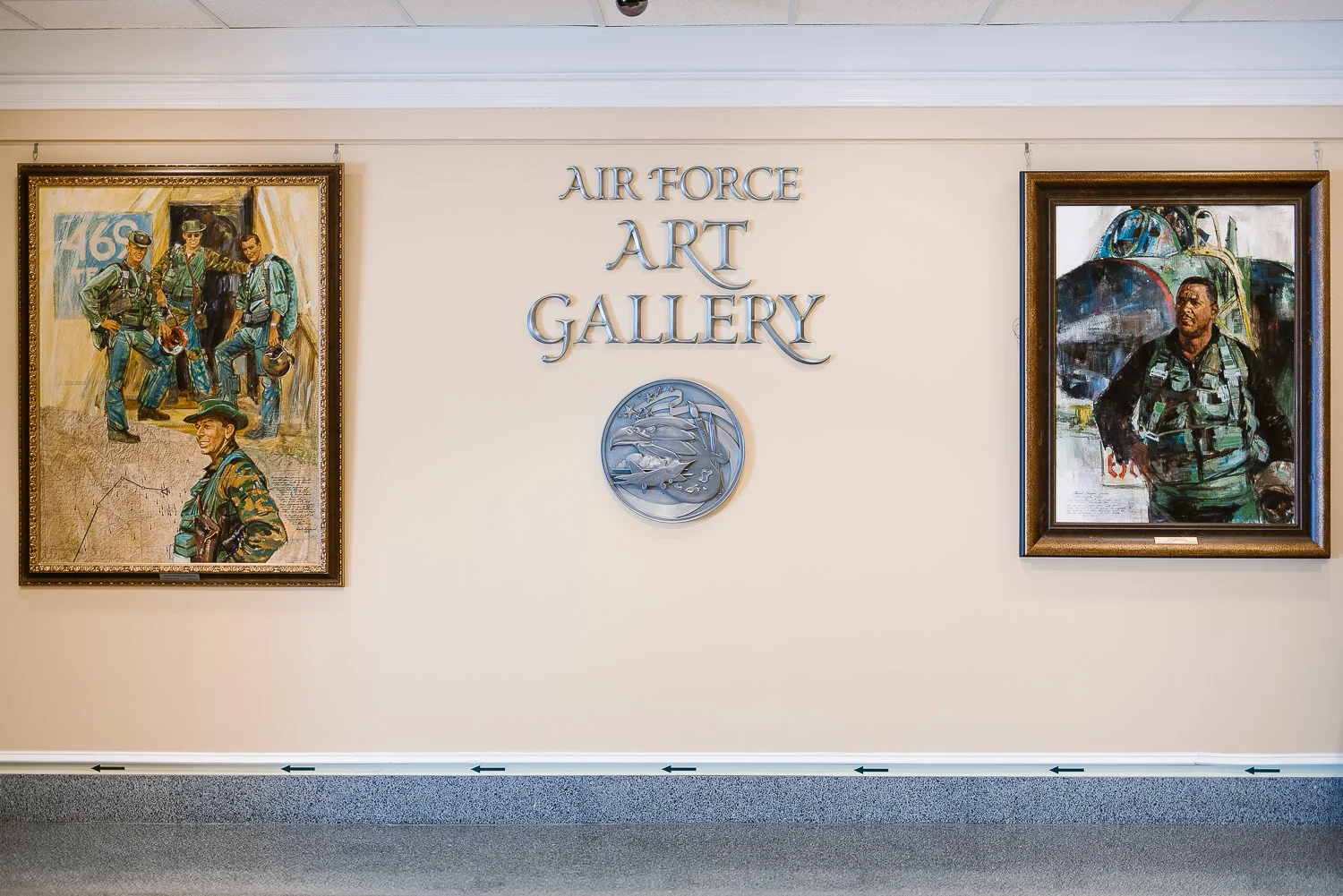 Air Force Art Gallery in the Pentagon
