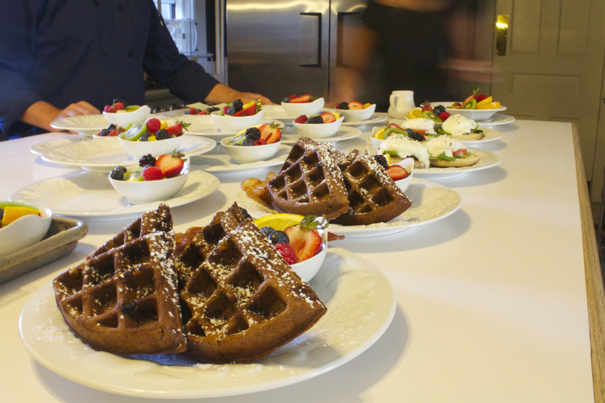 Breakfast at the Willard Street Inn, most important meal of the day