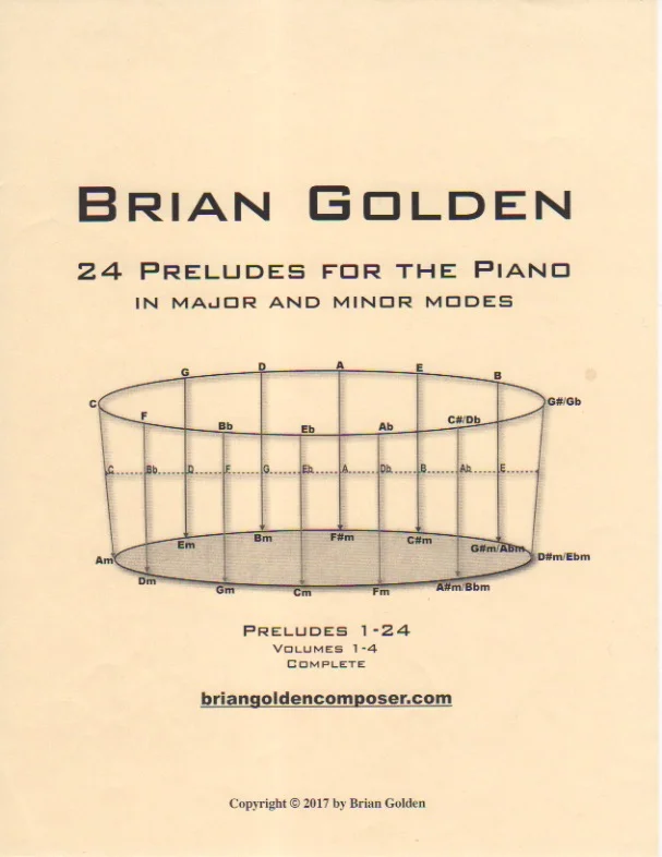 24 Preludes for the Piano in Major and Minor Modes