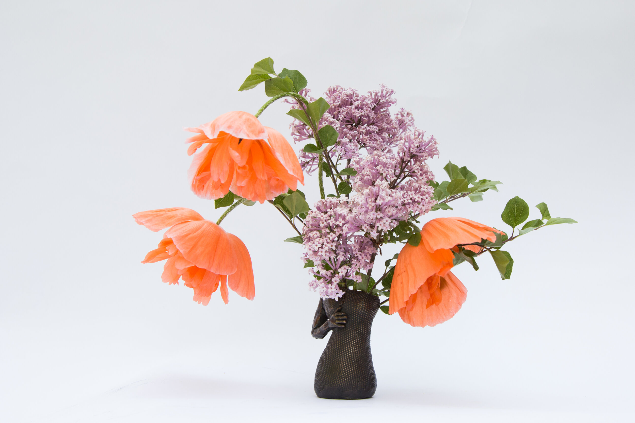 Cast bronze vase, 2018
