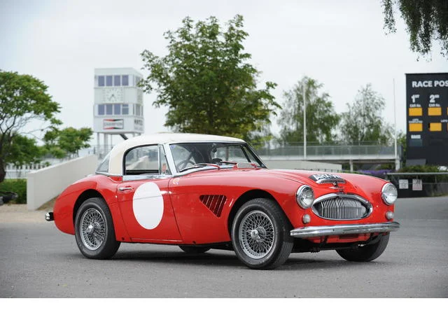 The ex-Paddy Hopkirk rally-winning Austin-Healey 3000