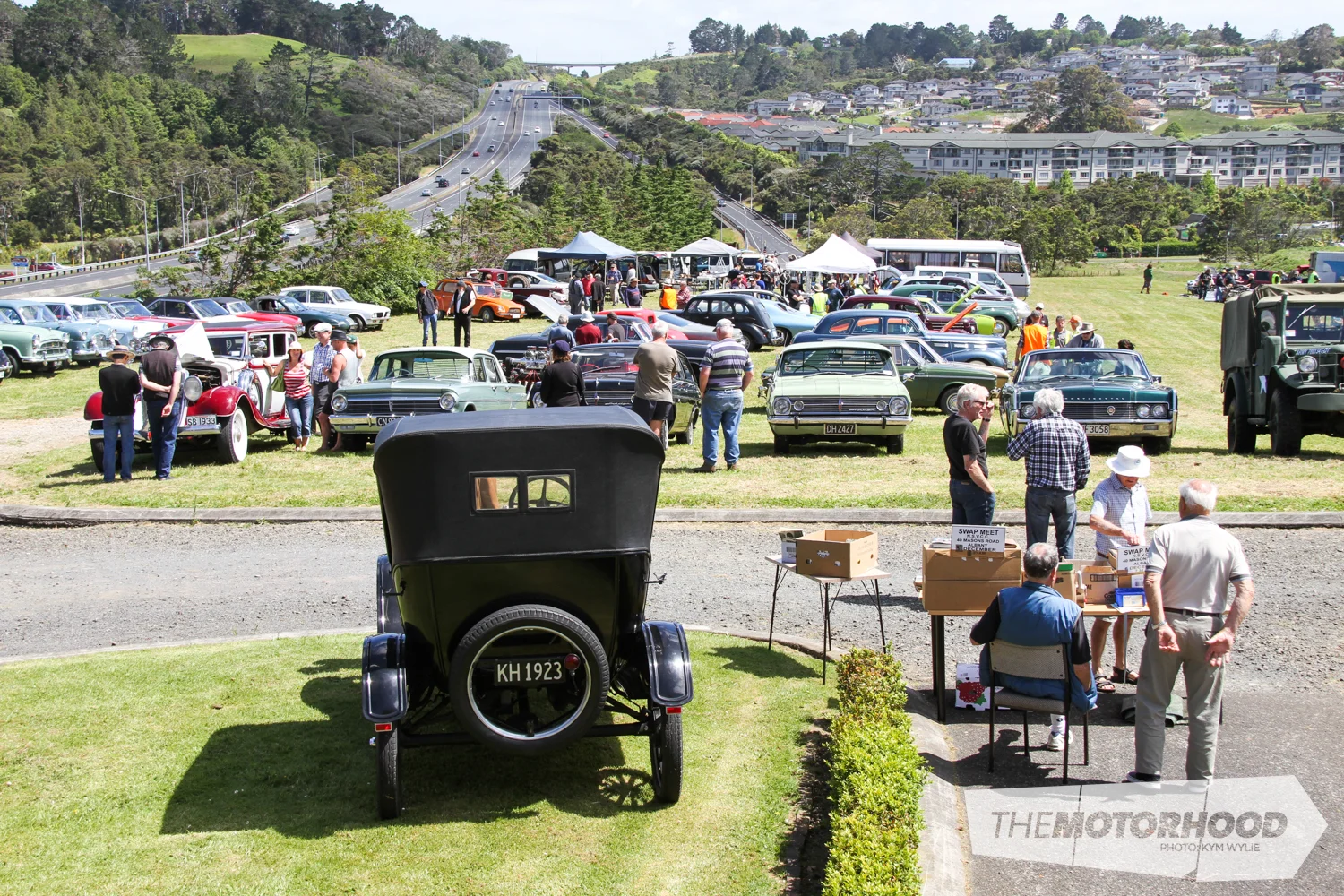 The North Shore Vintage Car Club's facility is located just off the motorway near Albany