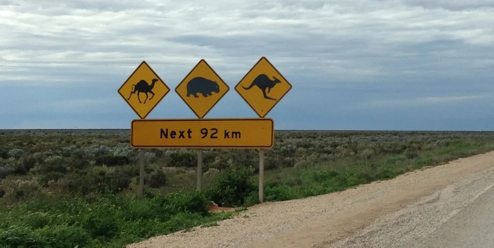 Memorable road signs in traditional Aussie fashion