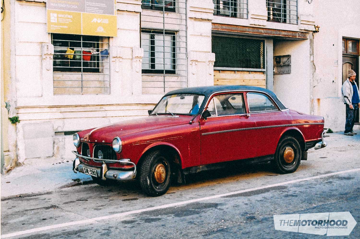 This Volvo Amazon looked fairly straight. Spotted in Palermo, Buenos Aires