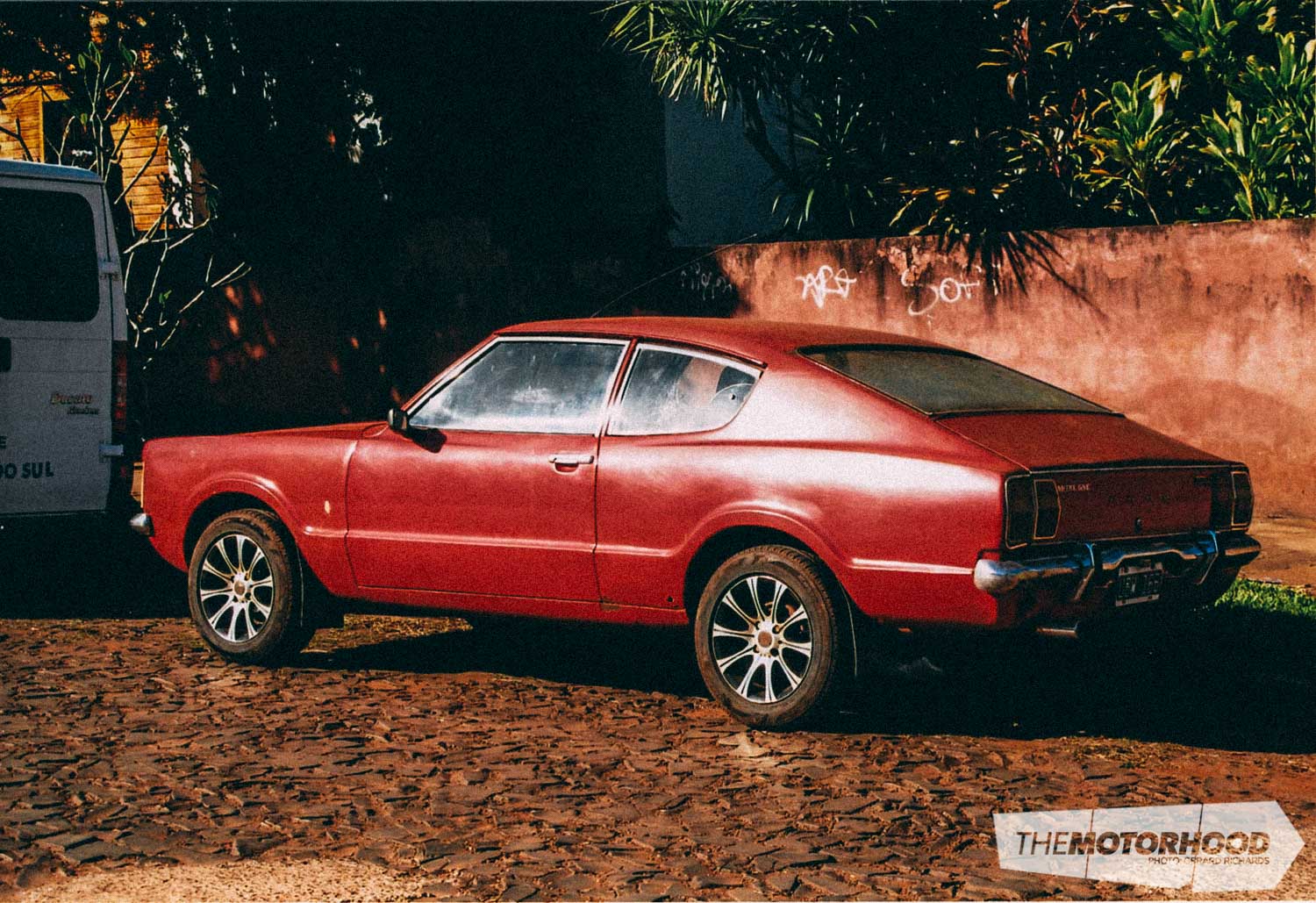 Fastback Ford Taunus coupé in Puerto Iguazu – early ‘70s Cortina equivalent. Pity we never got this model in NZ
