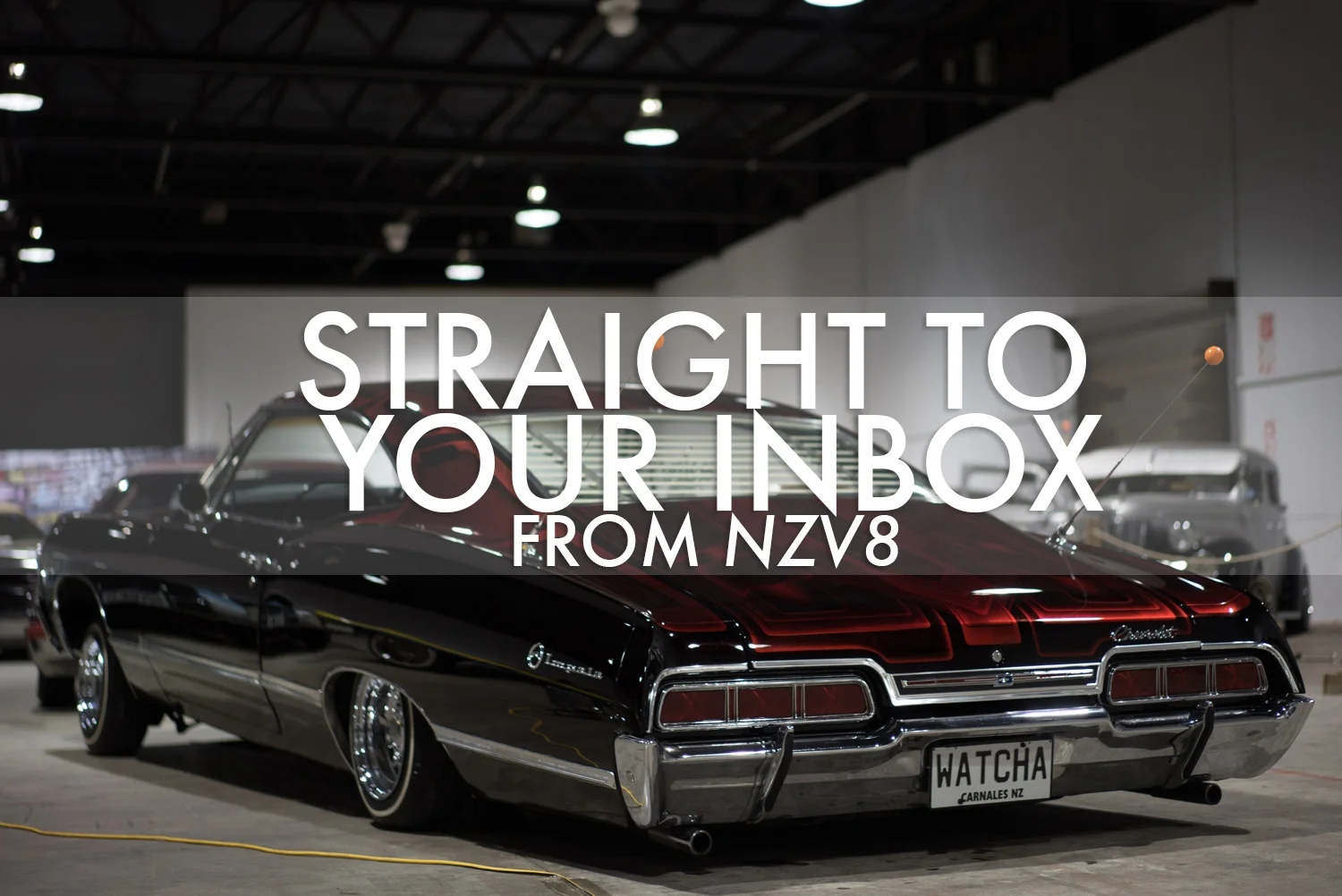 Sign up to the NZV8 e-newsletter