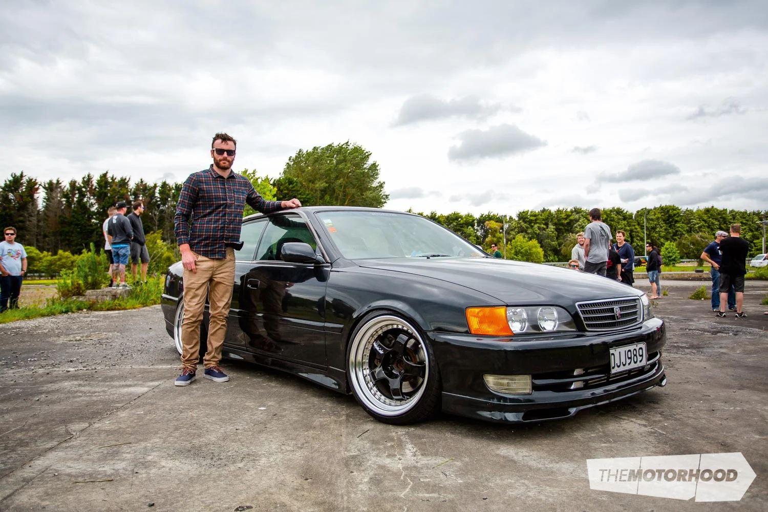 Name: Troy Griffin Car: 1998 JZX100 Chaser Wheels: 18x9-inch (+6)/18x10-inch (+18) Work Meister 