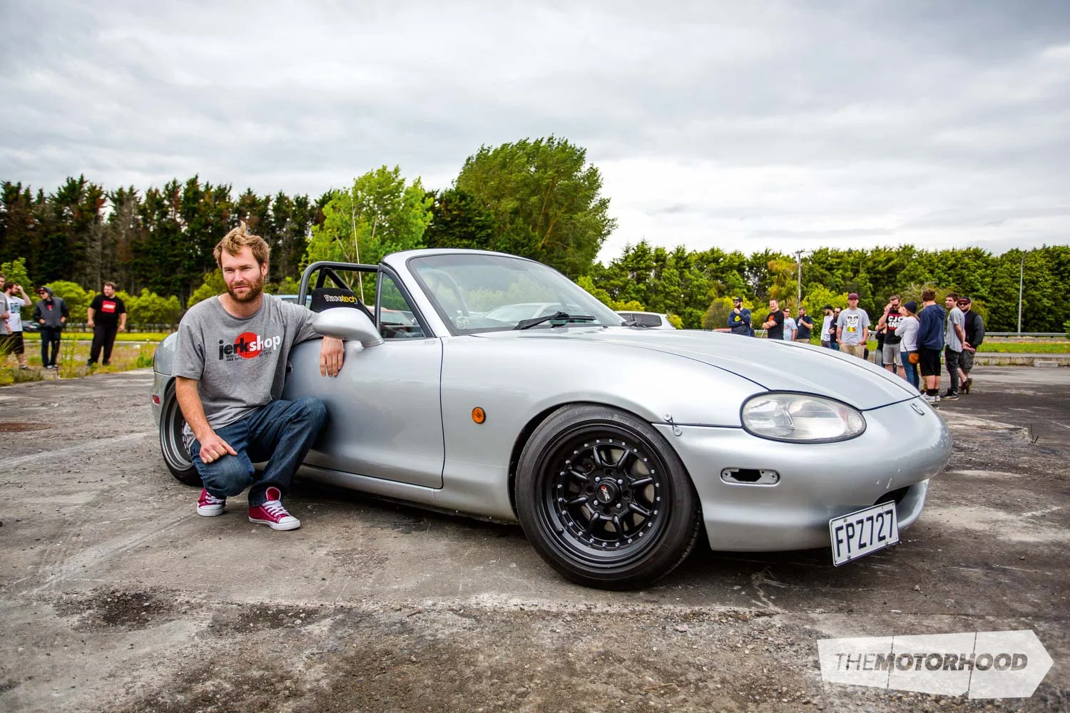Name: Willy Cate Car: 13B PP 1999 Mazda MX-5 Wheels: 15x8-inch (0)/15x9-inch (0) XXR 002 