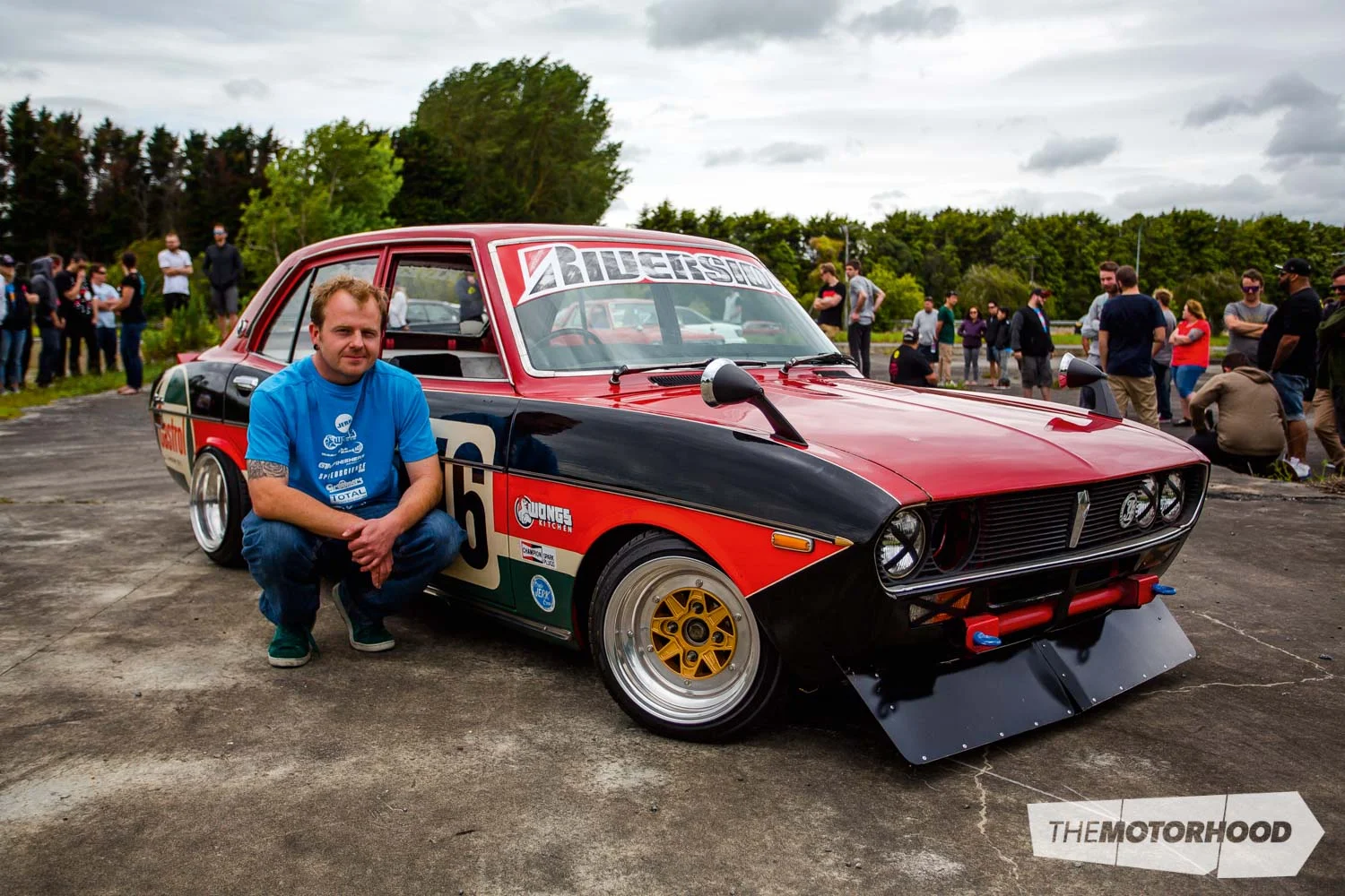 Name: Kelcin Car: 13B turbo 1973 Mazda Capella Wheels: 13x8.5-inch/ 13x9-inch SSR MK III 