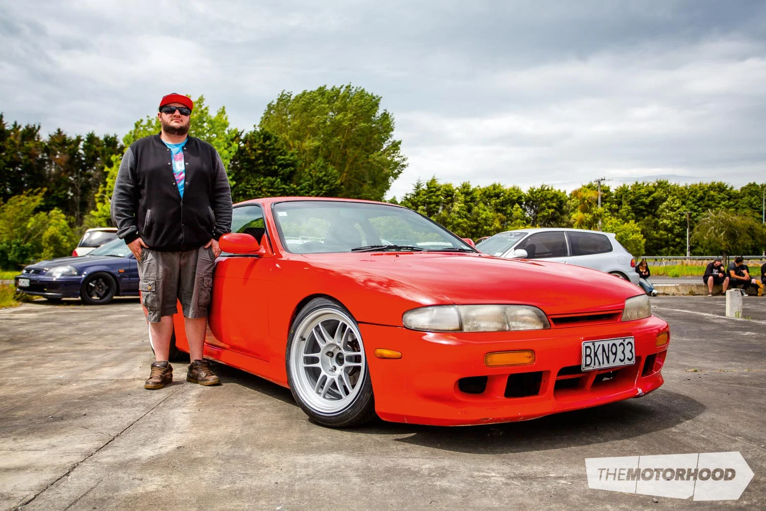 Name: Chris Wilkin Car: 1994 Nissan Silvia S14 Wheels: 17-inch Enkei RPF1