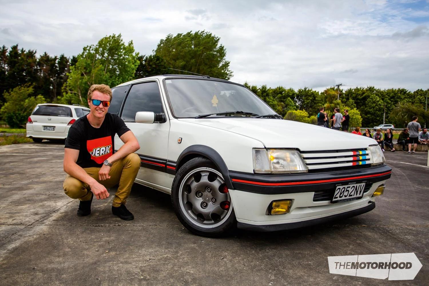 Name: Rob Wengert Car: 1.9-litre 405-powered Peugeot 205 GTi Wheels: Stock as a rock 