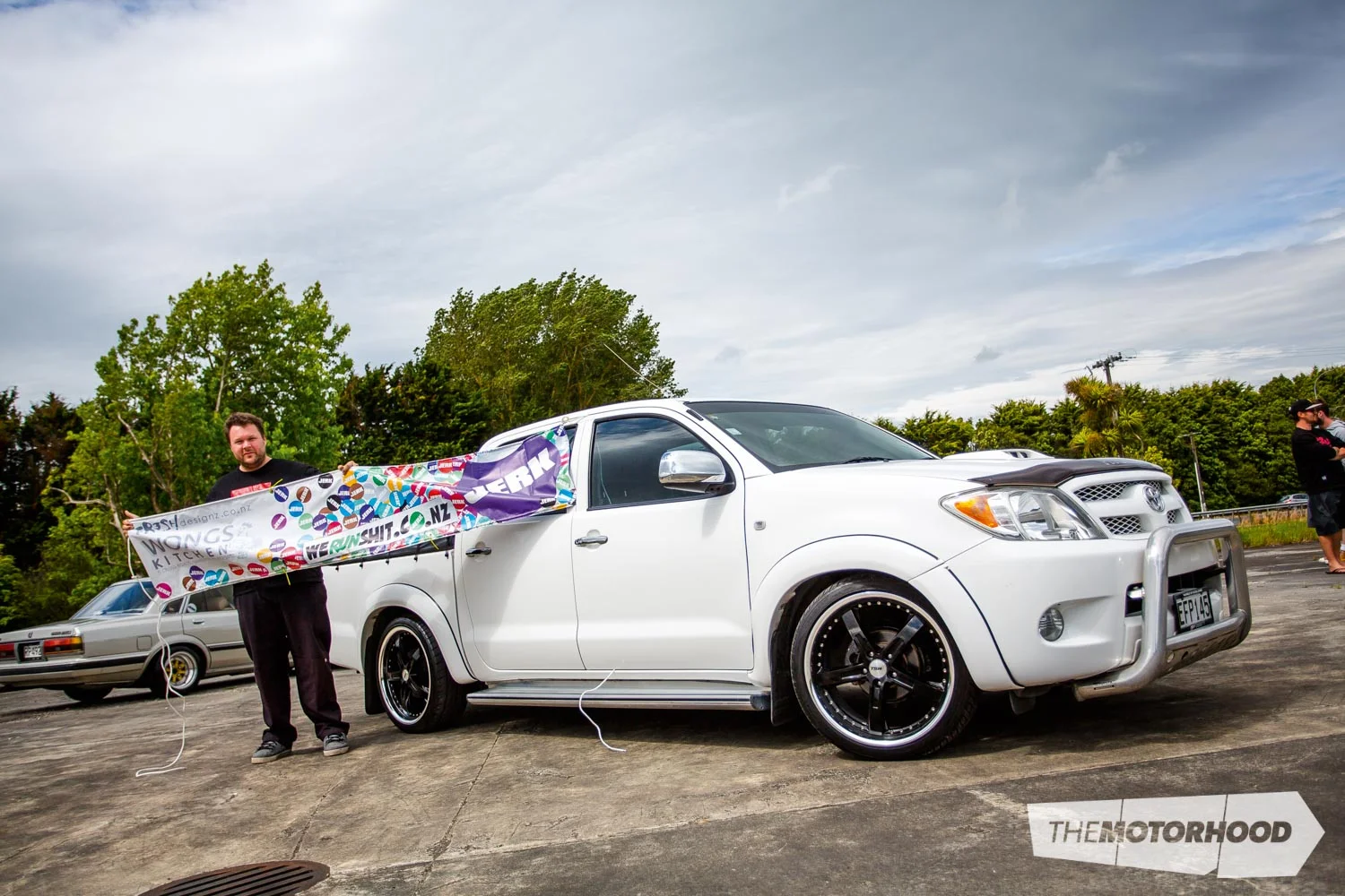 Name: Brian Cox Car: 2007 Toyota Hilux Wheels: 17-inch TSWs