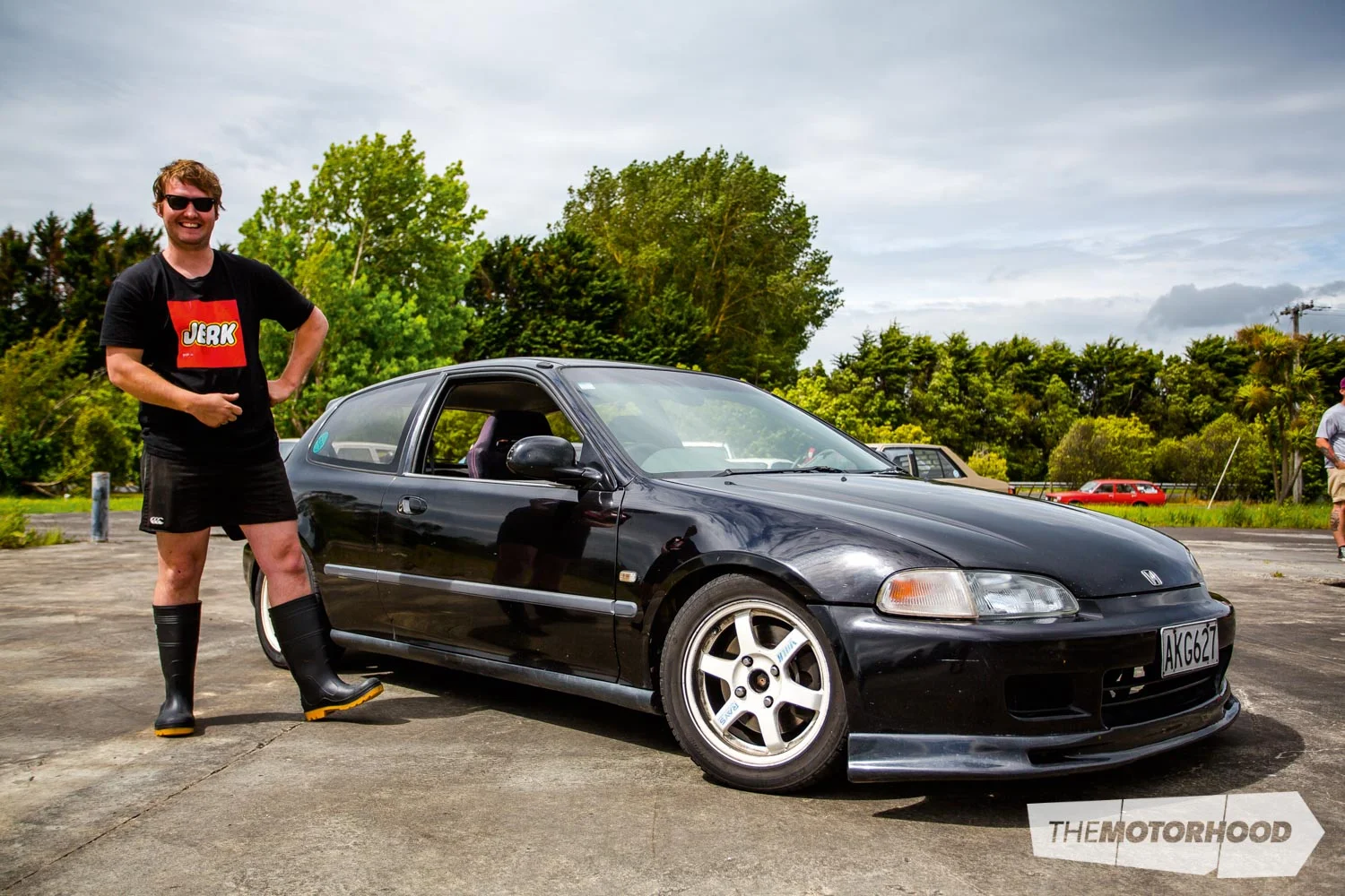 Name: Tony Hennessy Car: B18CR 1991 Honda Civic EG Wheels: 15-inch Volk TE37