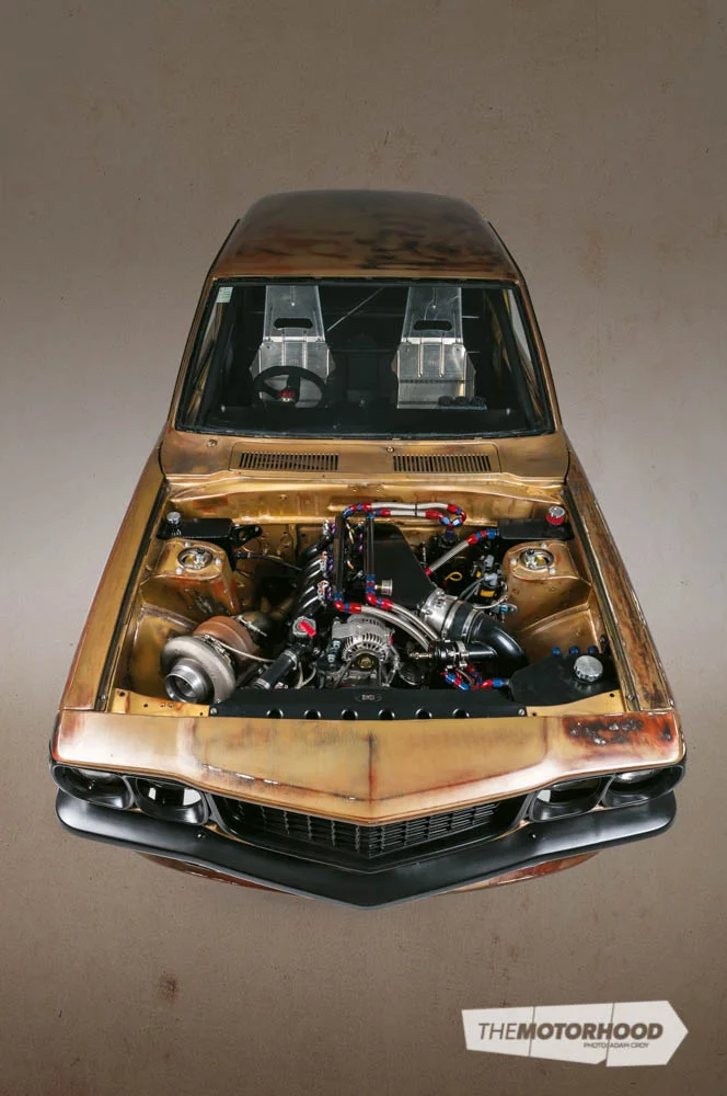 ハンドメイド‼️ワンオフ‼️ Raw hide: we check out Aaron Keach's 1977 Mazda 808 (STC) — The