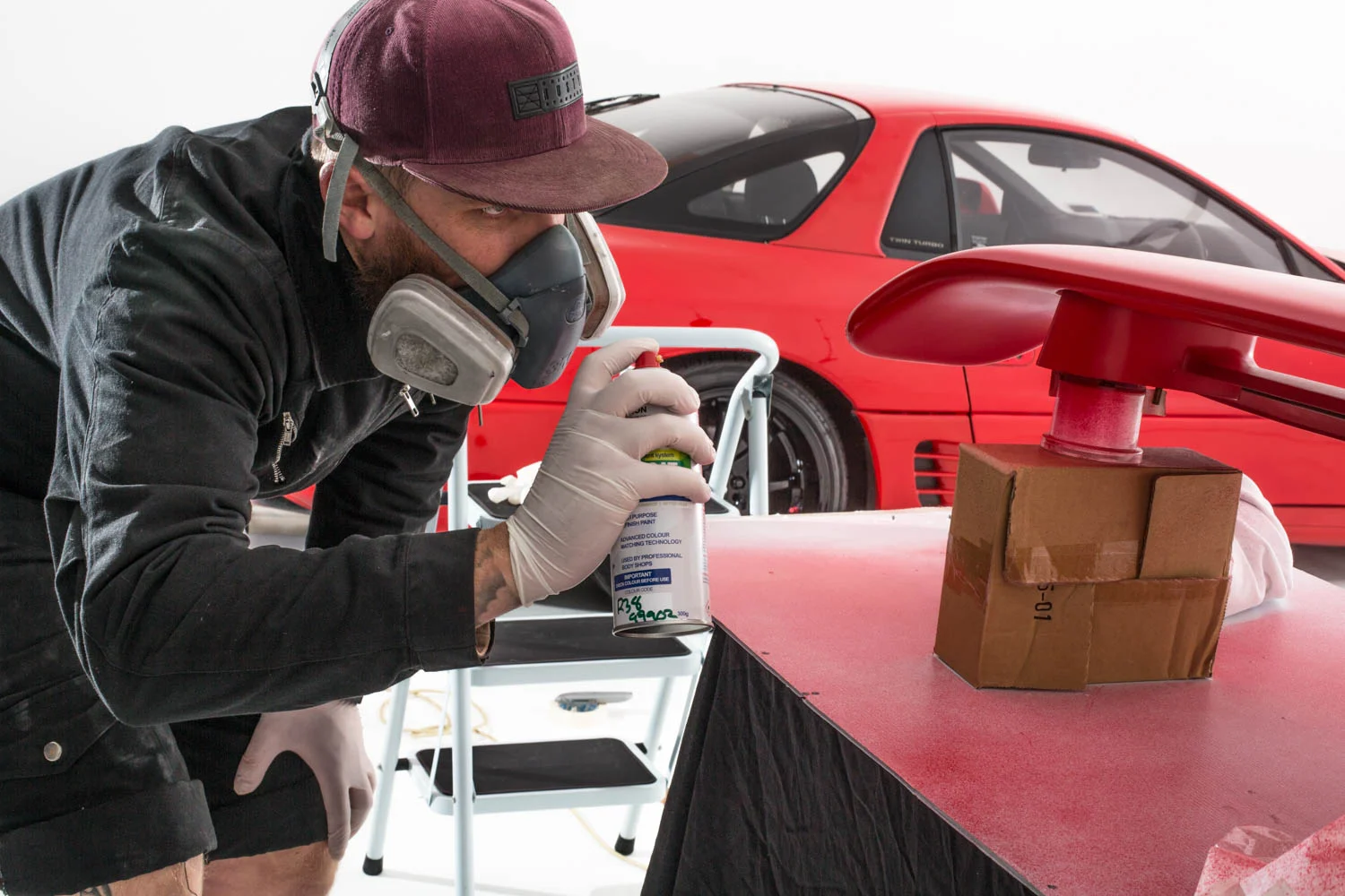 Weekend 10 easy steps to rattlecan respray — The Motorhood