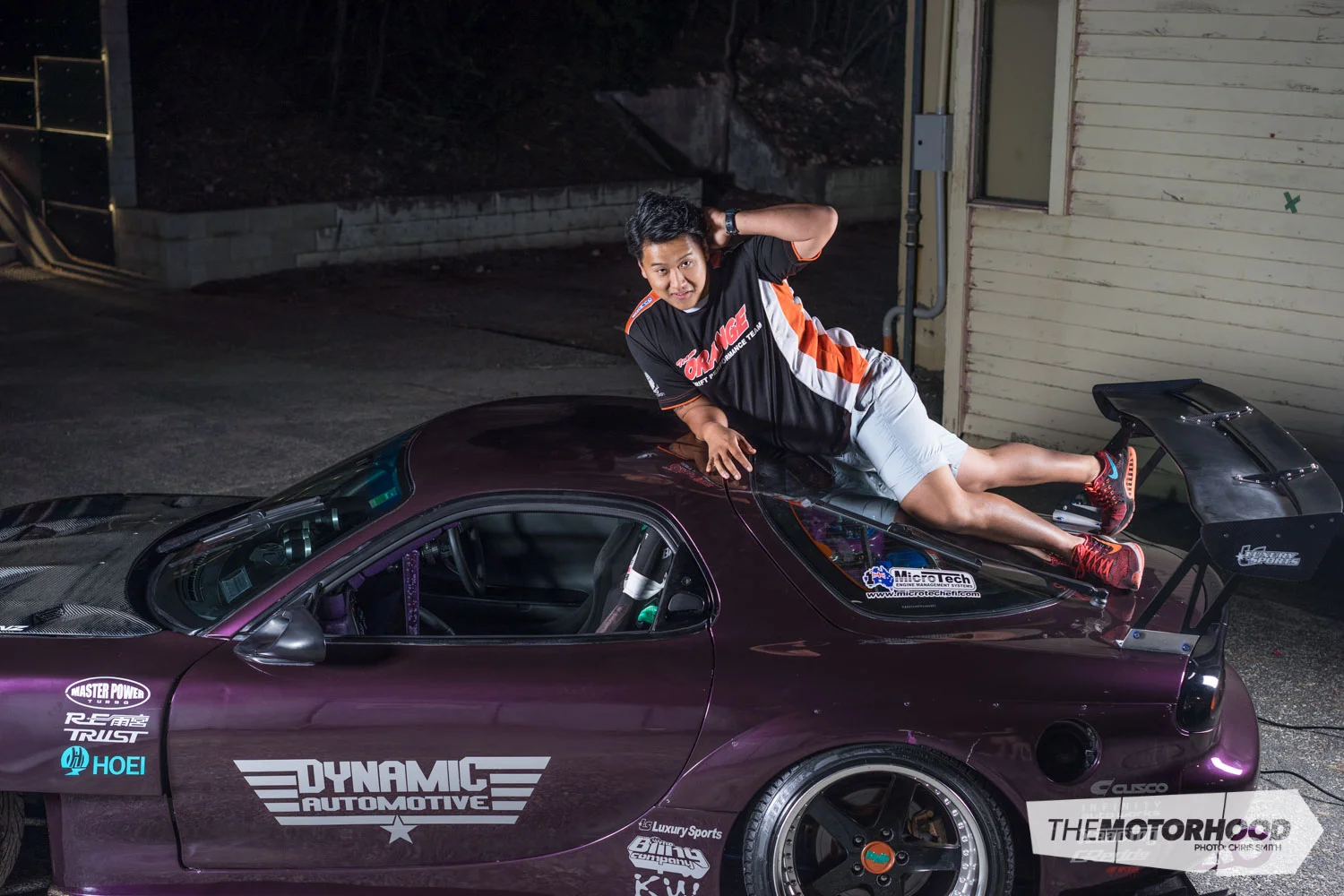 A versatile touge-spec RX-7 nightcrawler — The Motorhood