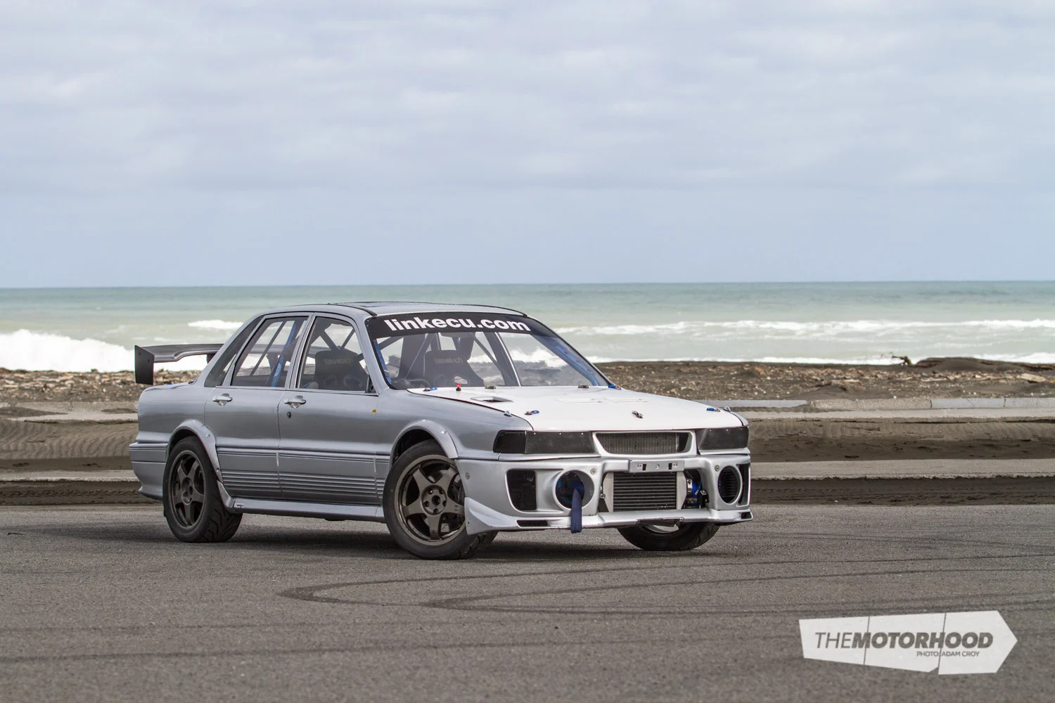 From spare parts to mountain climber, a Galant VR4 with a difference