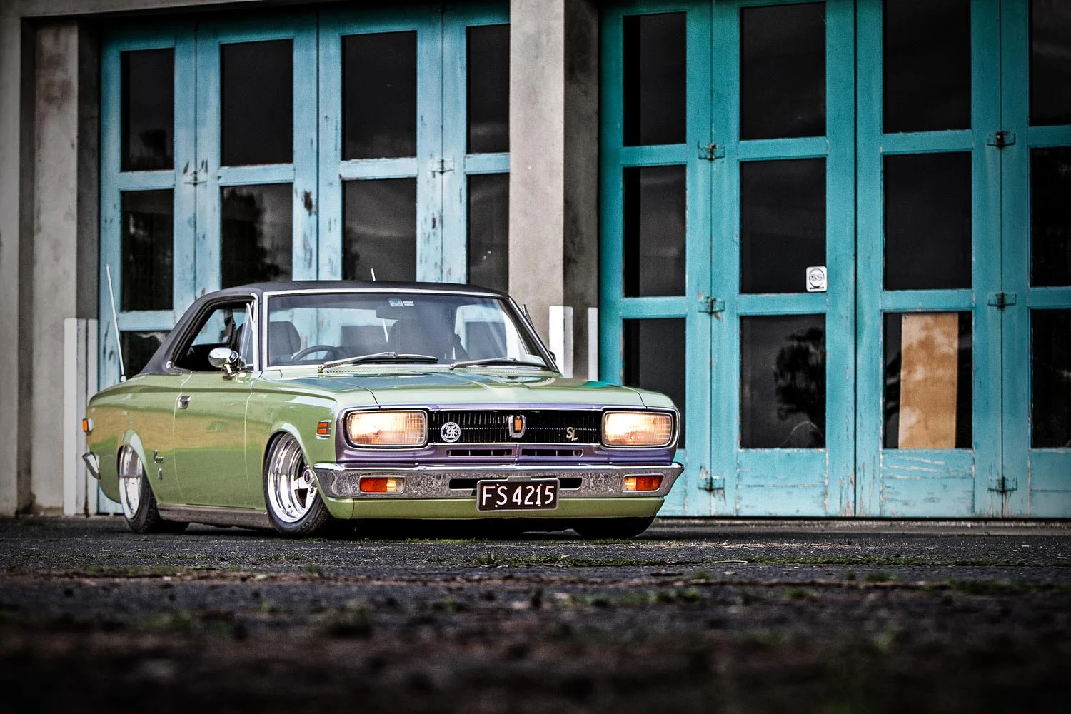 A sublime, slammed '69 Toyota Crown — The Motorhood