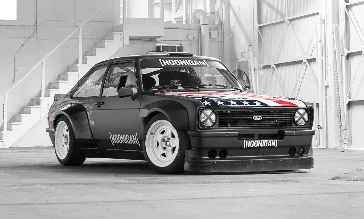 Gymkhana throwback: Ken Block's 333-horsepower Escort