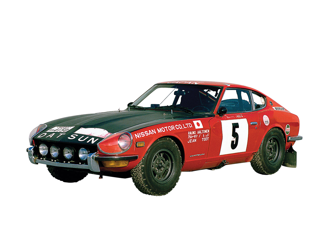 The 240Z was also a successful rally car