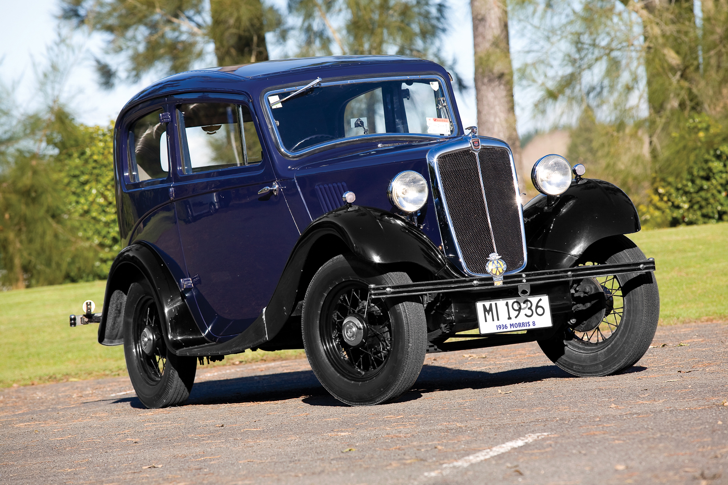 Morris 15 Cwt GPO Special 1934 – Miniature AutoCult 1/43, Résine Bleue (ATC08013)